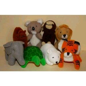 Vintage 1994 McDonald's Amazing Wildlife toys